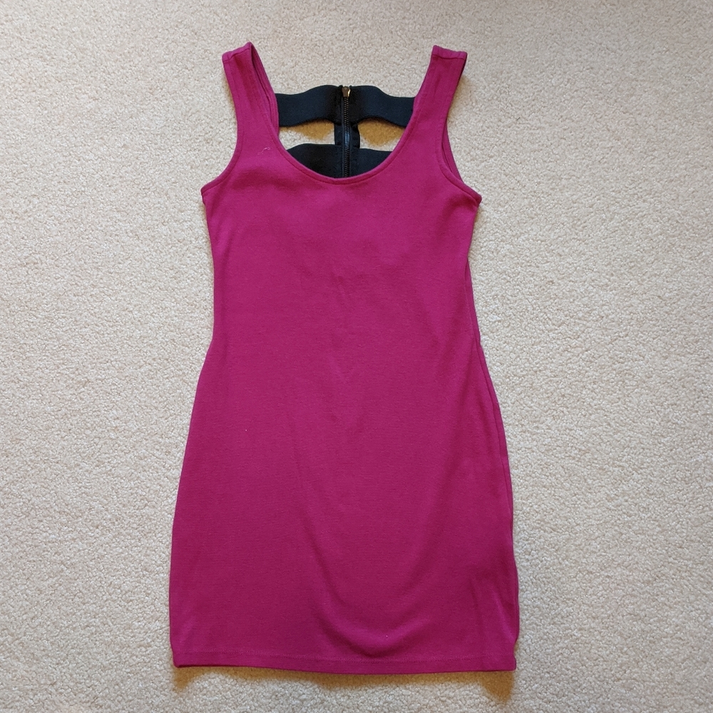 Forever 21 dress. Magenta color.